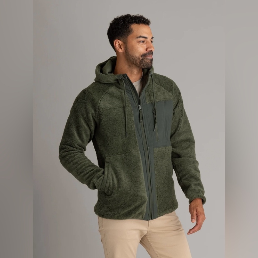 Liv Outdoor Men's Subzero Heavy Fleece Full Zip Hoody - Picture 2 of 9